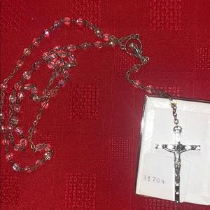 Italian Crystal Rosary